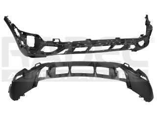 FASCIA DELANTERA KI SELTOS 20-23 INFERIOR CORRUGADA EX/EX PACK/SX/GT LINE L4 4 CILINDROS 1.4/1.6L 5 PUERTAS INFERIOR