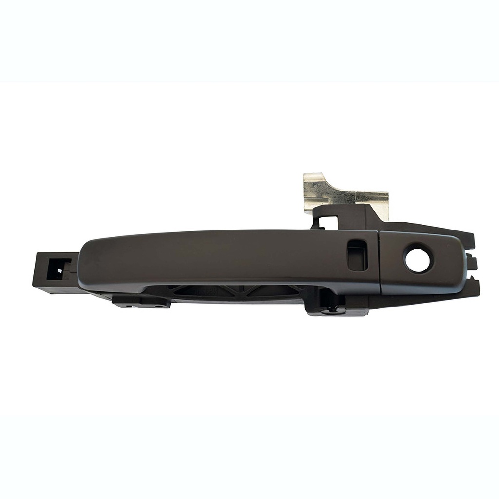 MANIJA EXTERIOR NS SENTRA 07-12  CON HOYO PARA LLAVE/CON HOYO PARA SENSOR CON BASE LISA PARA PINTAR NEGRA PLASTICO HUSHAN Izquierdo Delantera  