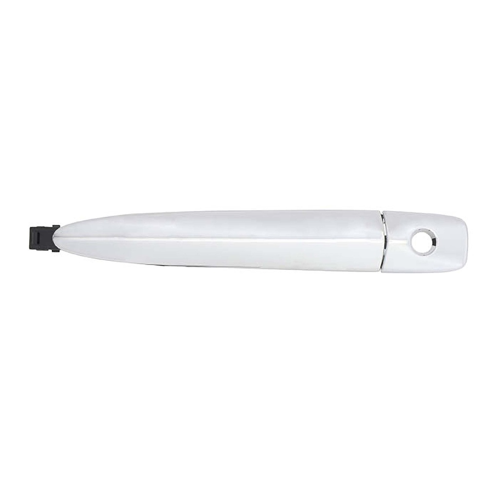 MANIJA EXTERIOR NS SENTRA 13-19  CON HOYO PARA LLAVE SIN SENSOR CROMADA PLASTICO HUSHAN Izquierdo Delantera  