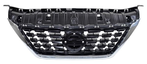 PARRILLA NS MARCH 21-25 NEGRA C/MOLDURA CROMADA