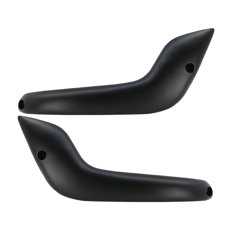 MANIJA INTERIOR FD FIESTA 11-19 CON HOYO PARA TORNILLO NEGRO LISA PLASTICO 2 PIEZAS SOLO REPUESTO PARA VIDRIO ELECTRICO DELANTERA DER/IZQ