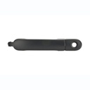 MANIJA EXTERIOR NS TIIDA 07-17  CON HOYO PARA LLAVE LISA PARA PINTAR NEGRA PLASTICO HUSHAN Izquierdo Delantera  