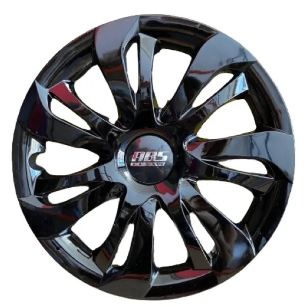 TAPON POLVERA RIN 14 ABS ESPECIALES NEGRO MAZDA 2 LES0031 DAÑADA