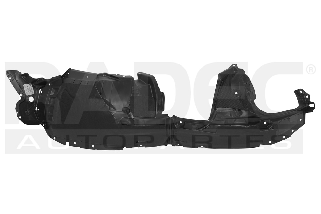 TOLVA SALPICADERA NS X-TRAIL 18-22 SENSE/ADVANCE CVT/ECLUSIVE/HYBRID L/4 4 CILINDROS 2.0/2.5 L 5 PUERTAS IZQ