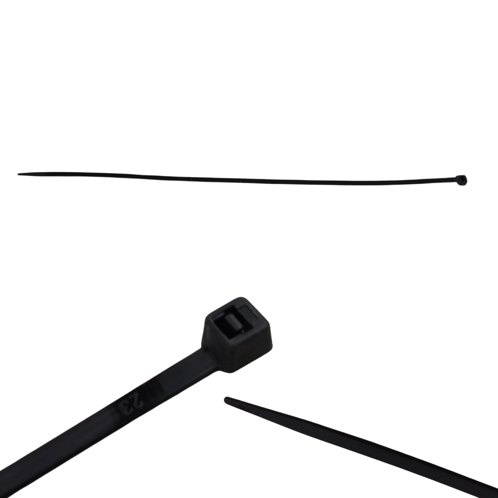 CINCHOS DE PLASTICO NEGRO 18CM X 3.5MM