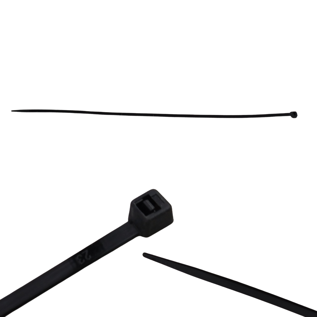 [51534] CINCHOS DE PLASTICO NEGRO 18CM X 3.5MM