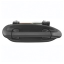 MANIJA EXTERIOR NS TSURU II 92-17  CORRUGADA NEGRA PLASTICO HUSHAN Derecho Delantera/Trasera  