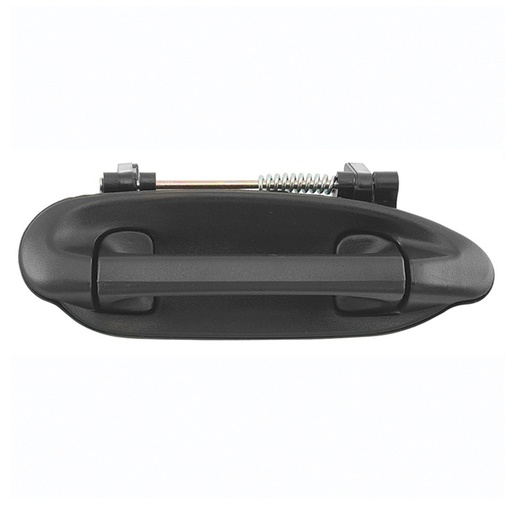 MANIJA EXTERIOR NS TSURU II 92-17  CORRUGADA NEGRA PLASTICO HUSHAN Derecho Delantera/Trasera  