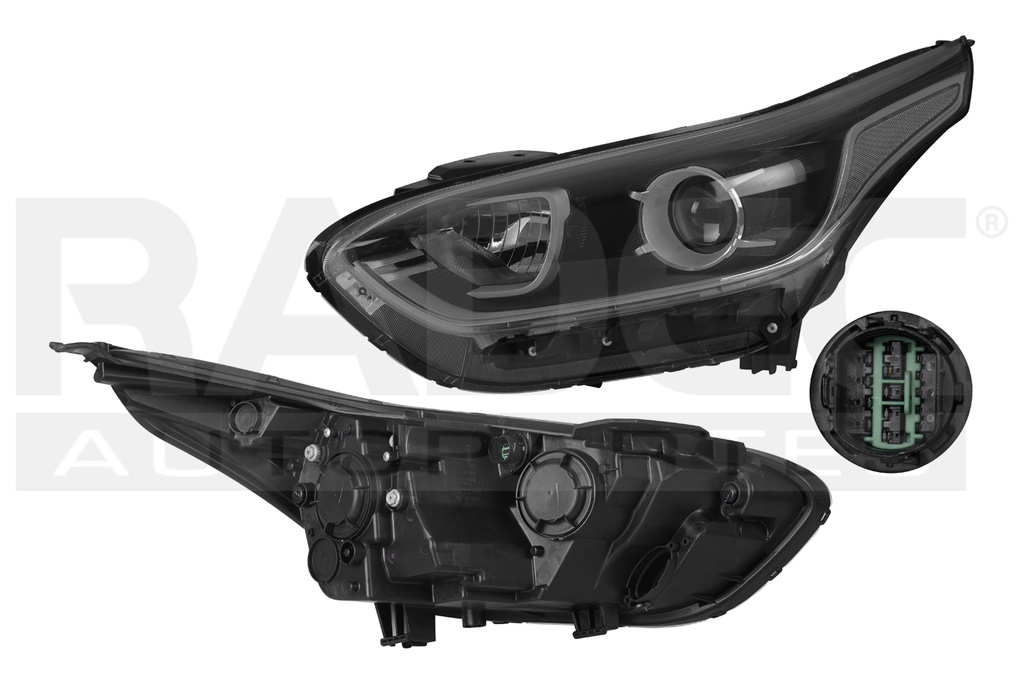 FARO KI FORTE EX/LX 19-21 4 PUERTAS MANUAL S/FOCO DEPO IZQ