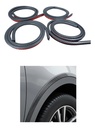 MOLDURA FLEXIBLE ADHERIBLE PARA SALPICADERA TIPO FIBRA DE CARBONO ROLLO 4 PZS