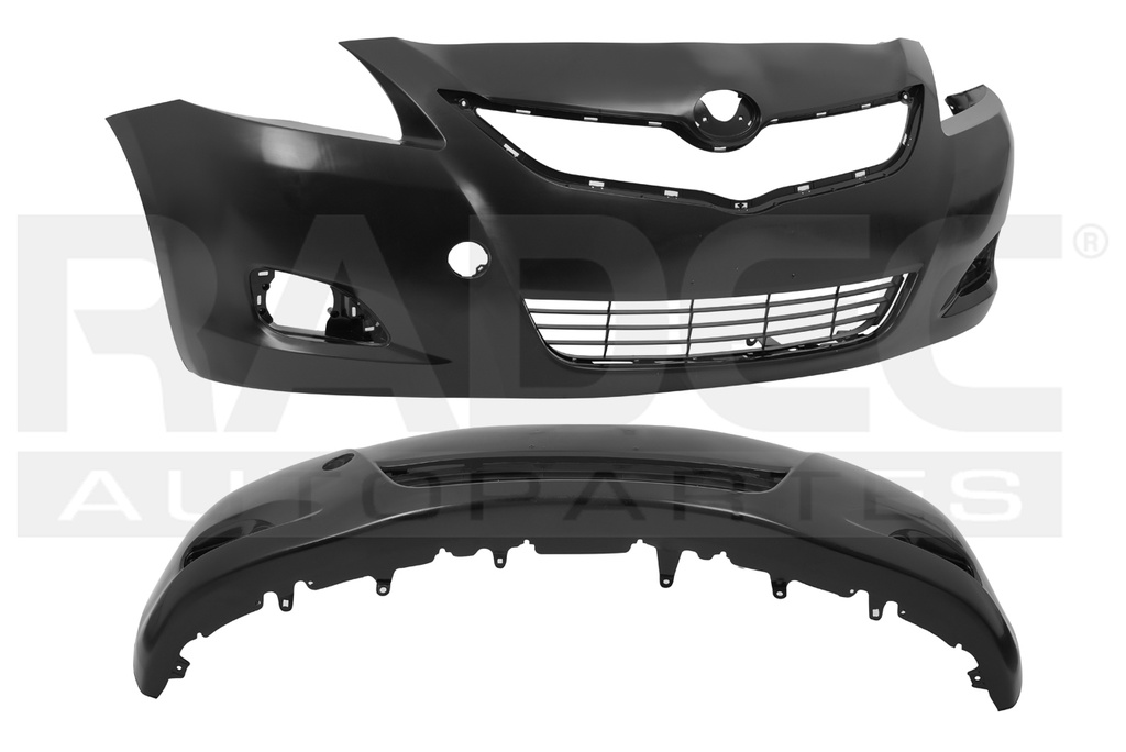 FASCIA DELANTERA TY YARIS 07-16 P/PINTAR C/REJILLA CENTRAL CORE/PREMIUM L4 4 CILINDROS 1.5L 4 PUERTAS