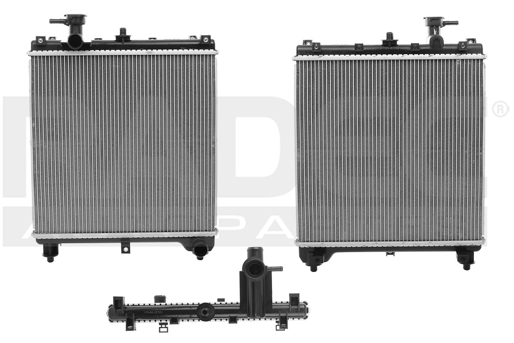 RADIADOR RN KWID 19-25 L3 1.0 LTS STD 14X13 3/4X16MM ALUM SOLD POLAR