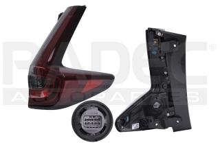 CALAVERA EXTERIOR HD CR-V 20-22 OBSCURA C/LEDS C/FOCO DEPO DER