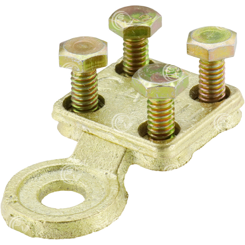 TERMINAL BATERIA LATERAL COPLE BRONCE