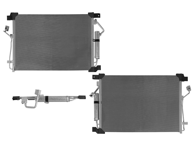 CONDENSADOR NS FRONTIER 16-26 L4 2.5 LTS AUT/STD C/SECADOR 26 7/9X19X12MM ALUM SOLD POLOR
