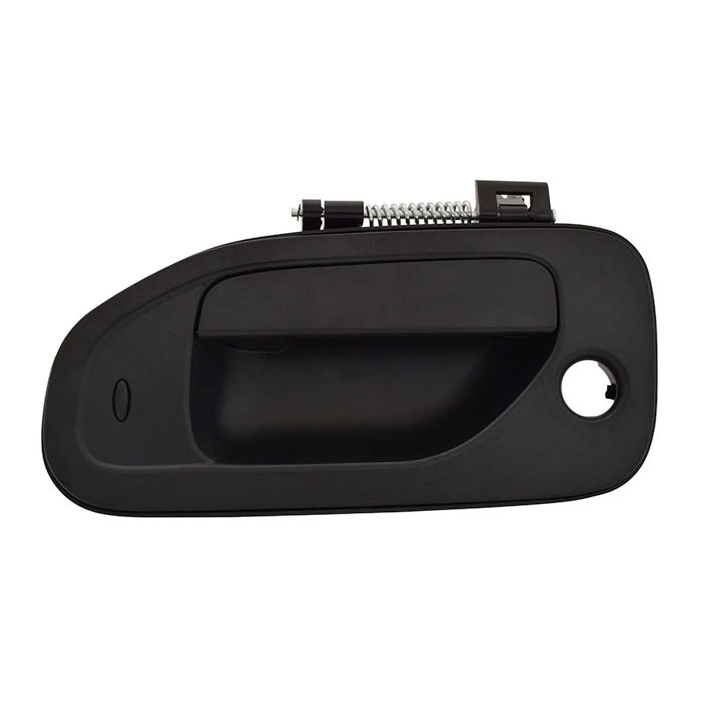 MANIJA EXTERIOR NS URVAN 14-18  CON HOYO PARA LLAVE CORRUGADA NEGRA PLASTICO HUSHAN Izquierdo Delantera  
