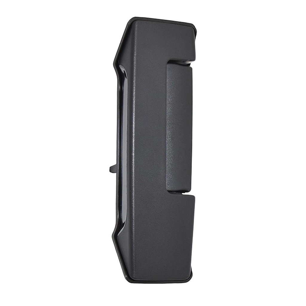 MANIJA EXTERIOR NS URVAN 02-18  SIN HOYO PARA LLAVE CORRUGADA NEGRA PLASTICO HUSHAN Derecho  Puerta corrediza 