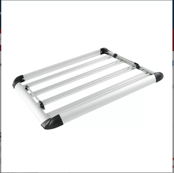 CANASTILLA PORTA-EQUIPAJE BRONX UNIVERSAL DE ALUMINIO (55X39″) IMPORTADA