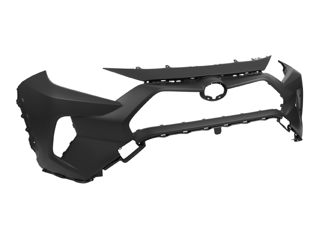 FASCIA DELANTERA TY RAV4 19-25 SUPERIOR P/PINTAR S/HOYO P/SENSOR C/HOYO P/TIRON LE//XLE/LIMITED/HYBRID L4 4 CILINDROS 2.5L 5 PUERTAS