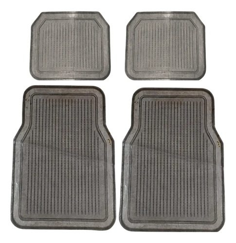 TAPETE UNIVERSAL CLARO ANTIDESLIZANTE 4PZ (2G, 2CH)