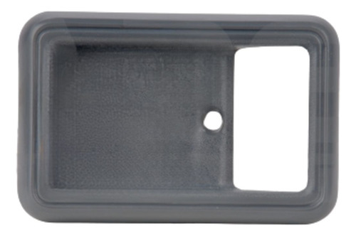 MANIJA INTERIOR NS 720 81-93  SOLO BISEL GRIS PLASTICO HUSHAN Derecho/Izquierdo Delantera  