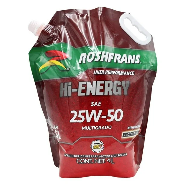 ACEITE ROSHFRANS ROSHPACK ENERGY 25W-50 4L