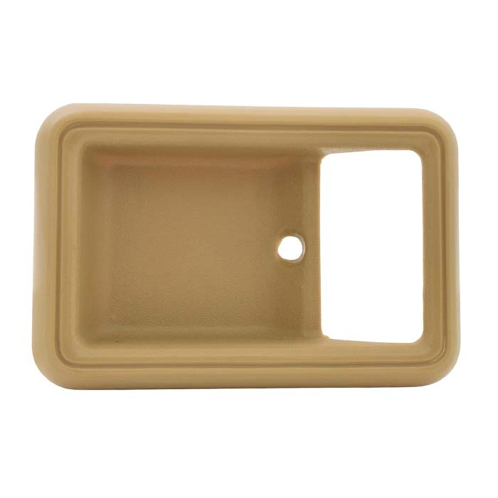 MANIJA INTERIOR NS 720 81-93  SOLO BISEL BEIGE PLASTICO HUSHAN Derecho/Izquierdo Delantera  