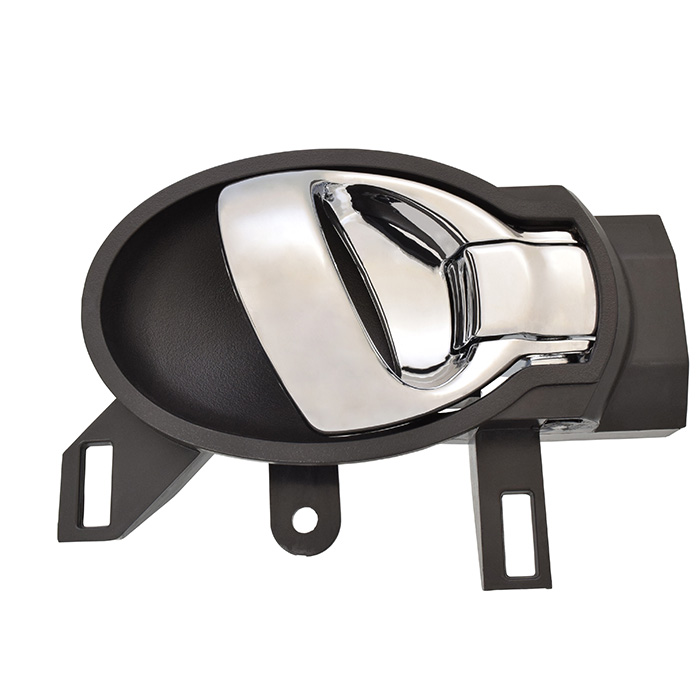 MANIJA INTERIOR NS JUKE 11-17/MARCH 12-20/VERSA 12-19/CUBE 09-14/NOTE 14-18  NEGRA/CROMO PLASTICO HUSHAN Derecho Delantera/Trasera  