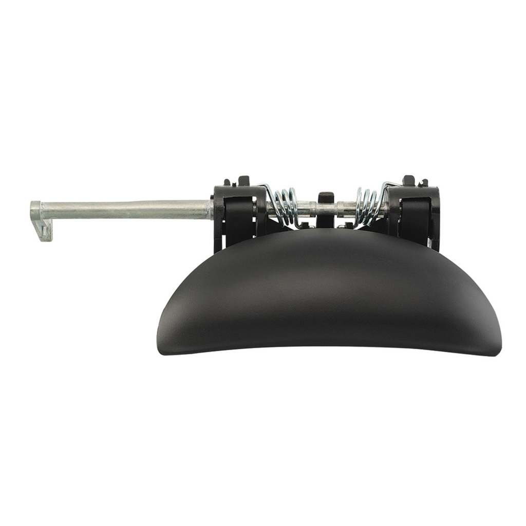 MANIJA EXTERIOR PG 206 01-09  CORRUGADA NEGRA PLASTICO HUSHAN Derecho Delantera  