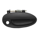 MANIJA EXTERIOR PT MATIZ G1  CV MATIZ 04-05  CON HOYO PARA LLAVE CORRUGADA NEGRA HUSHAN Derecho Delantera  