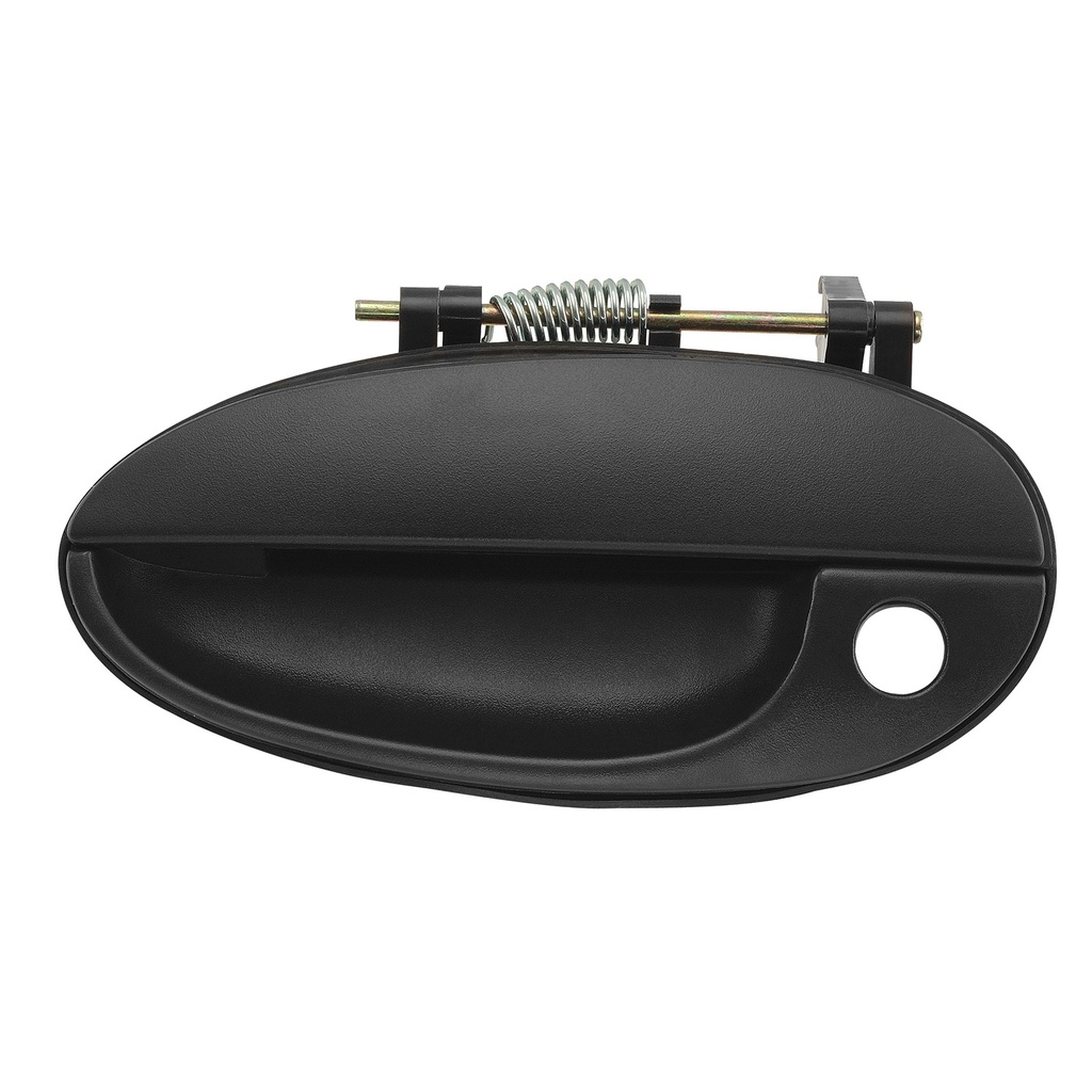 MANIJA EXTERIOR PT MATIZ G1  CV MATIZ 04-05  CON HOYO PARA LLAVE CORRUGADA NEGRA PLASTICO HUSHAN Izquierdo Delantera  