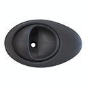 MANIJA INTERIOR PT G2  CV MATIZ 06-15  NEGRO PLASTICO HUSHAN Derecho Delantera/Trasera  