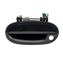 MANIJA EXTERIOR PT G2  CV MATIZ 06-15  CON HOYO PARA LLAVE NEGRA PLASTICO HUSHAN Izquierdo Delantera  