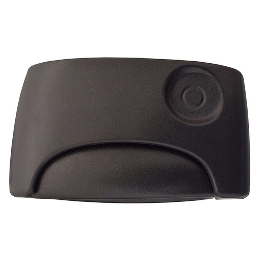 MANIJA EXTERIOR RN KANGOO 04-18  SIN HOYO PARA LLAVE CORRUGADA NEGRA PLASTICO HUSHAN Derecho  Puerta corrediza 