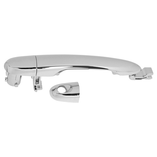 MANIJA EXTERIOR RN KOLEOS 12-16  CON Y SIN HOYO PARA LLAVE CROMADA PLASTICO HUSHAN Derecho/Izquierdo Delantera/Trasera  