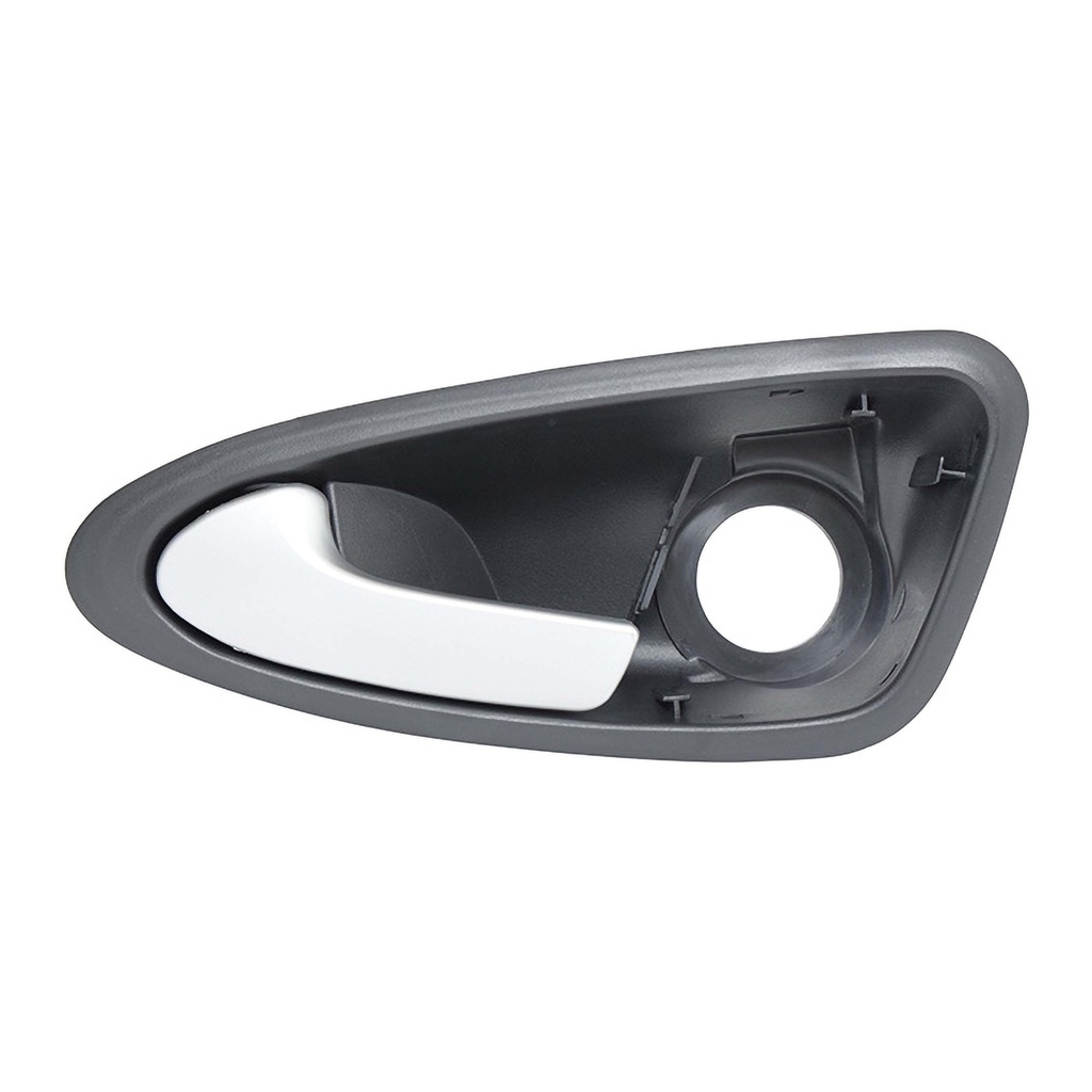 MANIJA INTERIOR ST IBIZA 09-17  CON HOYO PARA CONTROL ESPEJO NEGRO/PLATA PLASTICO PARA ESPEJO ELECTRICO HUSHAN Izquierdo Delantera  