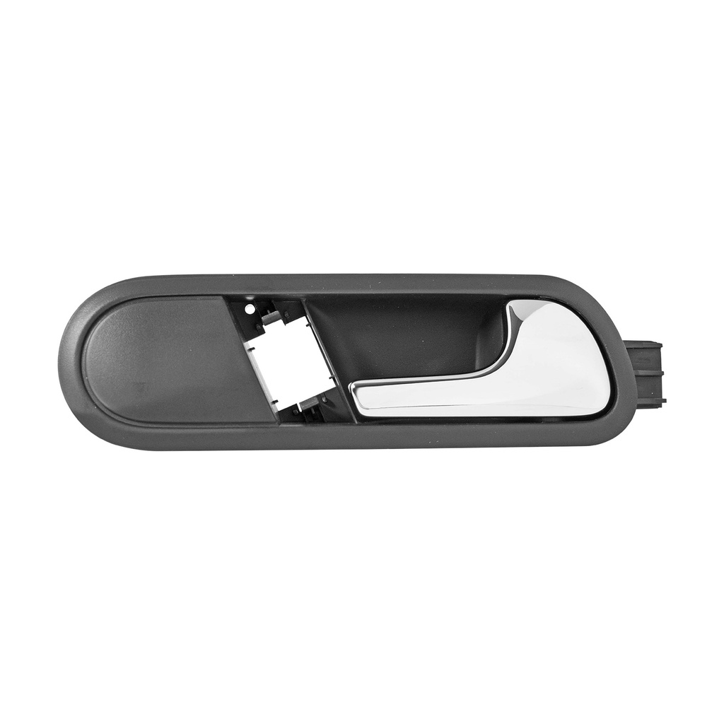 MANIJA INTERIOR ST IBIZA 03-08/CORDOBA 03-09  CON HOYO PARA VIDRIO ELECT NEGRA/CROMO PLASTICO SIN HOYO PARA CONTROL DE ESPEJO HUSHAN Derecho Delantera  