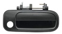 MANIJA EXTERIOR TOYOTA CAMRY 92-96  CON HOYO PARA LLAVE LISA NEGRA PLASTICO HUSHAN Derecho Delantera