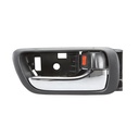 MANIJA INTERIOR TY CAMRY 02-06  NEGRA/CROMO PLASTICO HUSHAN Derecho Delantera/Trasera  
