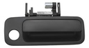 MANIJA EXTERIOR TY CAMRY 97-01  CON HOYO PARA LLAVE LISA NEGRA PLASTICO HUSHAN Derecho Delantera  
