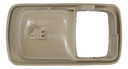 MANIJA INTERIOR TY CAMRY 92-96  SOLO BISEL BEIGE PLASTICO HUSHAN Derecho Delantera/Trasera  