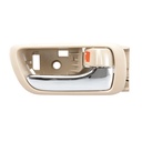 MANIJA INTERIOR TY CAMRY 02-06  BEIGE/CROMADA PLASTICO HUSHAN Derecho Delantera/Trasera  