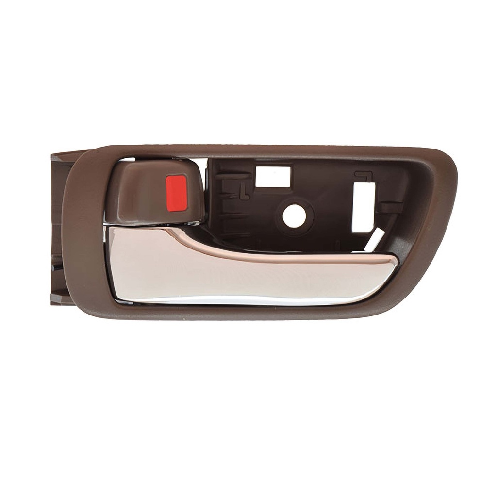 MANIJA INTERIOR TY CAMRY 02-06  CAFE/CROMADO PLASTICO HUSHAN Izquierdo Delantera/Trasera  