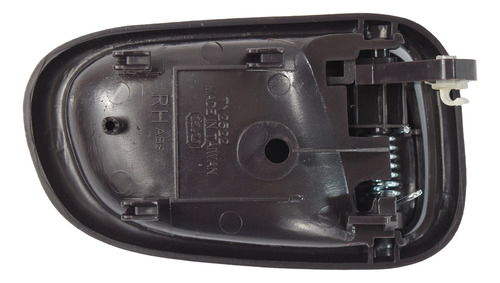 MANIJA INTERIOR TY COROLLA  CV GEO PRIZM 92-97  PATA CORTA CAFE PLASTICO HUSHAN Derecho Delantera/Trasera  