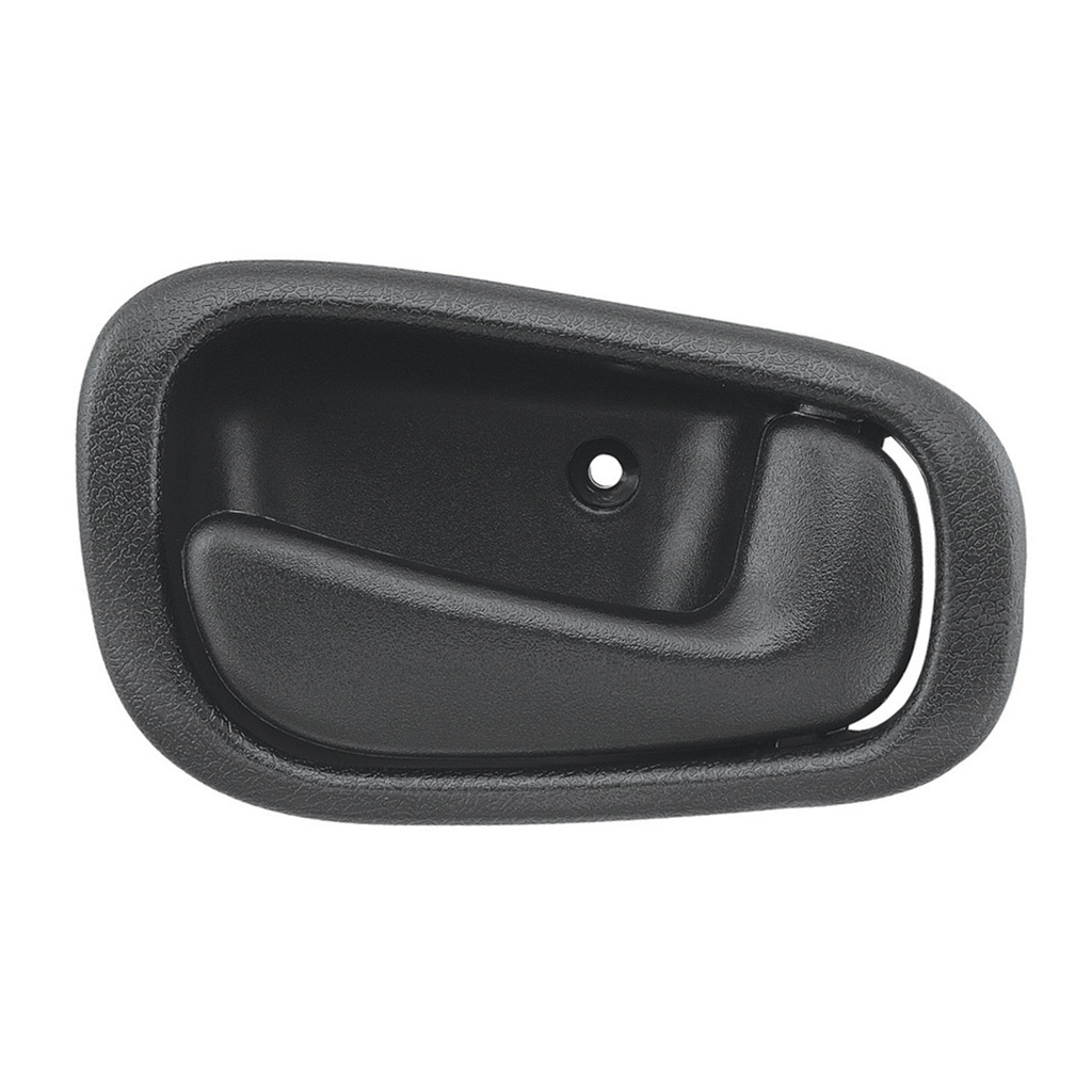 MANIJA INTERIOR TY COROLLA  CV GEO PRIZM 98-02  SIN HOYO PARA SEGURO NEGRO PLASTICO HUSHAN Derecho Delantera/Trasera  