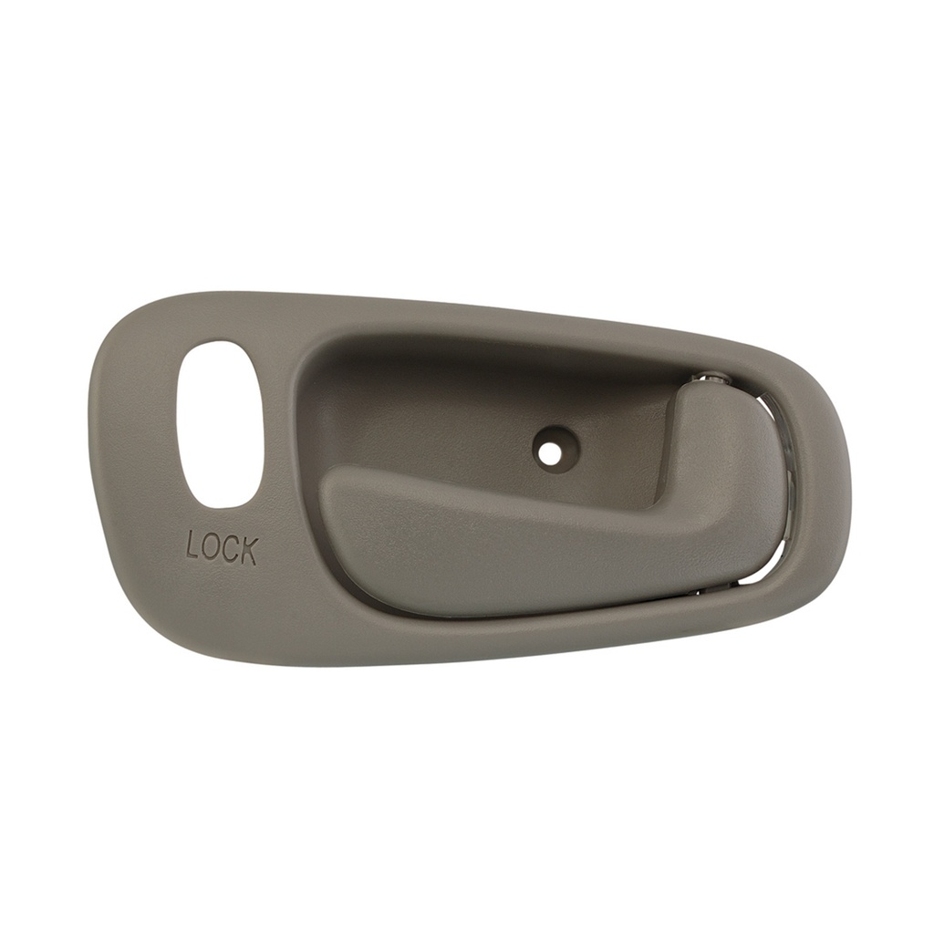 MANIJA INTERIOR TY COROLLA  CV GEO PRIZM 98-02  CON HOYO PARA SEGURO GRIS PLASTICO HUSHAN Derecho Delantera/Trasera  