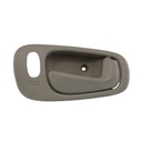 MANIJA INTERIOR TY COROLLA  CV GEO PRIZM 98-02  CON HOYO PARA SEGURO GRIS PLASTICO HUSHAN Derecho Delantera/Trasera  