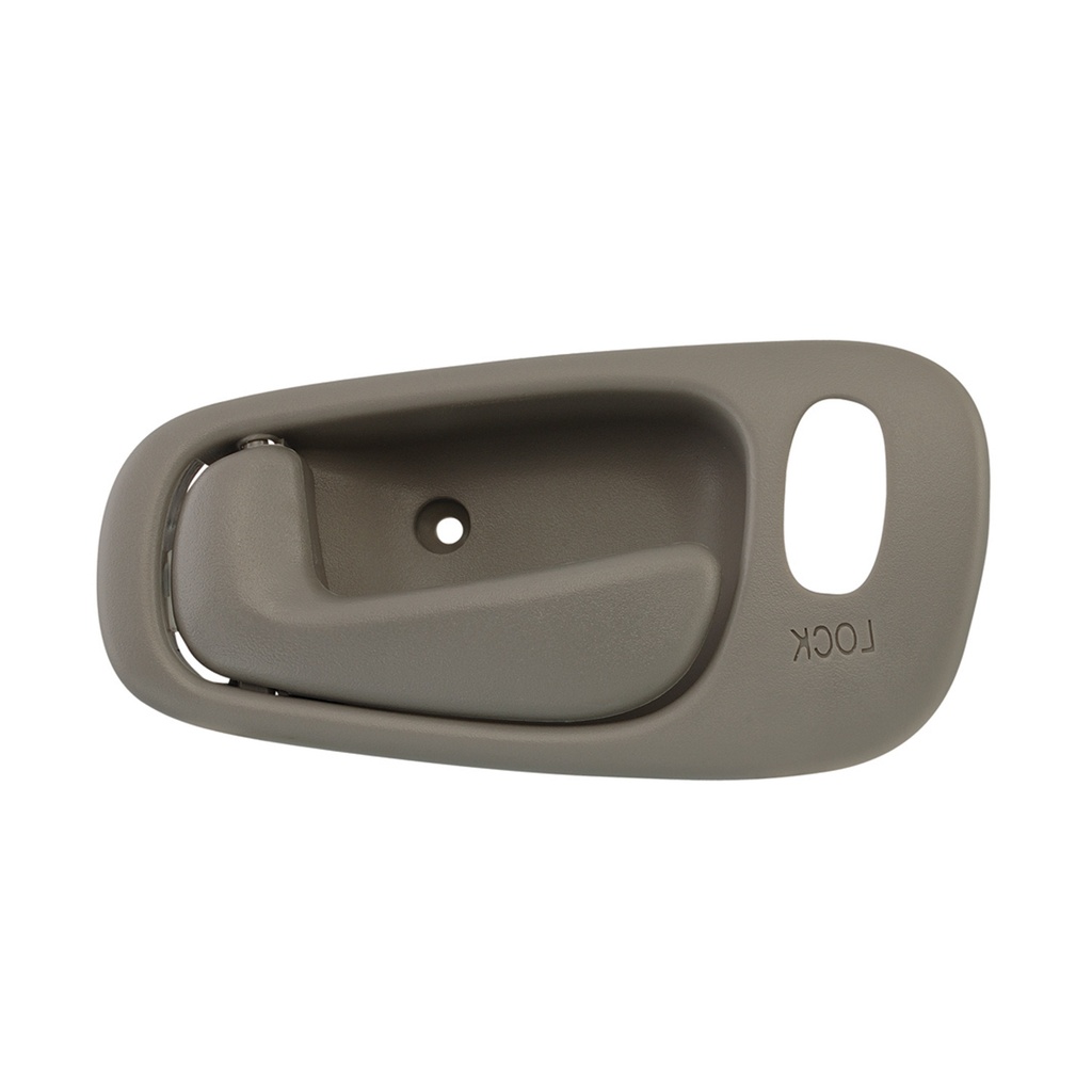 MANIJA INTERIOR TY COROLLA  CV GEO PRIZM 98-02  CON HOYO PARA SEGURO GRIS PLASTICO HUSHAN Izquierdo Delantera/Trasera  