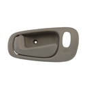 MANIJA INTERIOR TY COROLLA  CV GEO PRIZM 98-02  CON HOYO PARA SEGURO GRIS PLASTICO HUSHAN Izquierdo Delantera/Trasera  