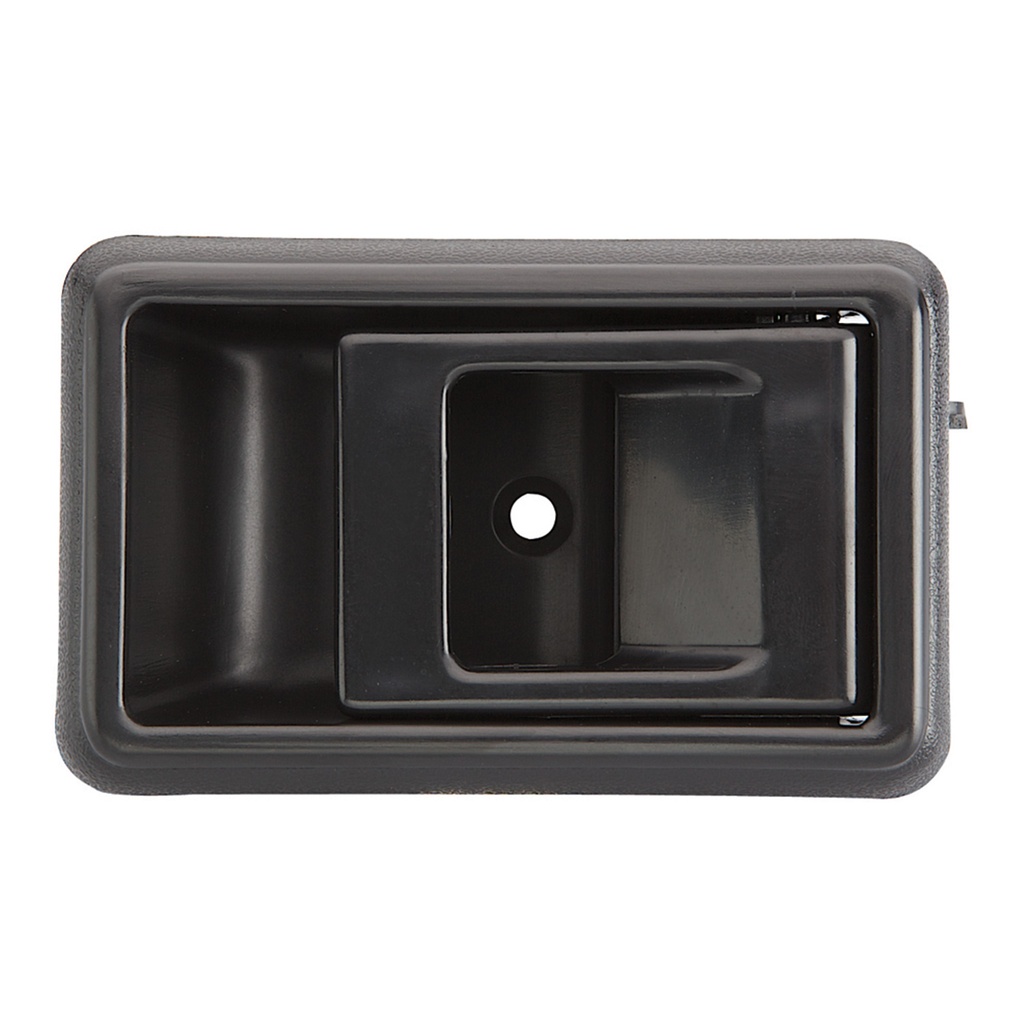 MANIJA INTERIOR TY 4RUNNER 90-95/COROLLA 83-91/HILUX 89-97/TACOMA 95-00/TERCEL 87-90  CV GEO PRIZM 89-91  NEGRO PLASTICO HUSHAN Derecho Delantera/Trasera  